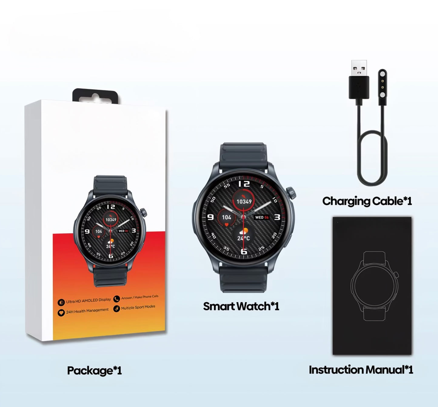 SMART WATCH- package
