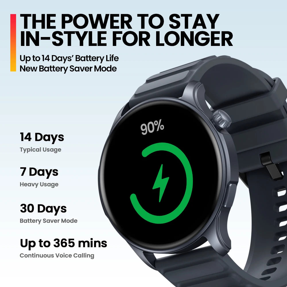Smart Watch Pro – AMOLED Display, Bluetooth Calls, Health & Fitness Tracker