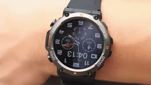 HD Bluetooth Smart Watch – Fitness Tracker, Heart Monitor (Compatible with Android & iOS)