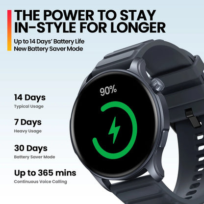 Smart Watch Pro – AMOLED Display, Bluetooth Calls, Health & Fitness Tracker