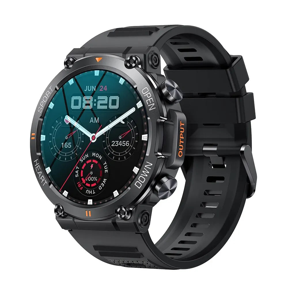 Android & iOS Smartwatch- Black